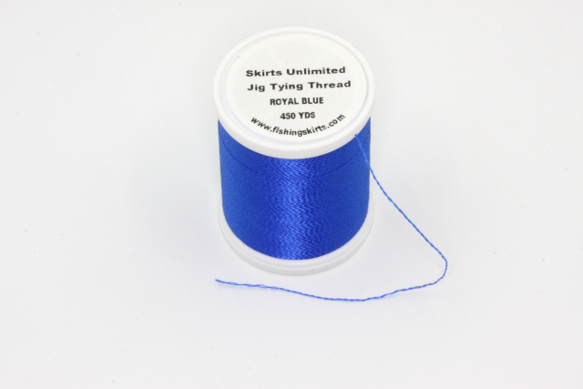 Featured image for “Jig Tying Thread BLUE 450 Yds”